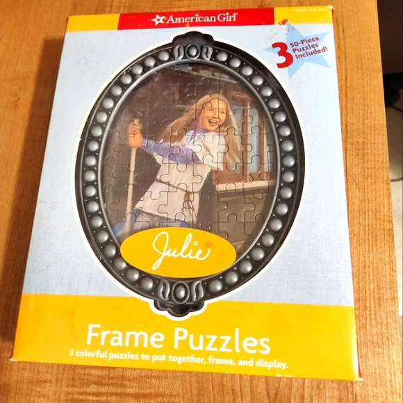 American Girl Julie framed puzzles - Picture 1 of 2